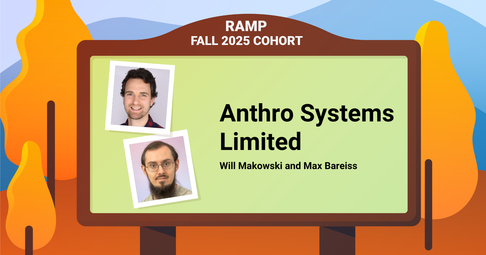 Anthro Systems Limited fall 2025 ramp cohort dossier title card